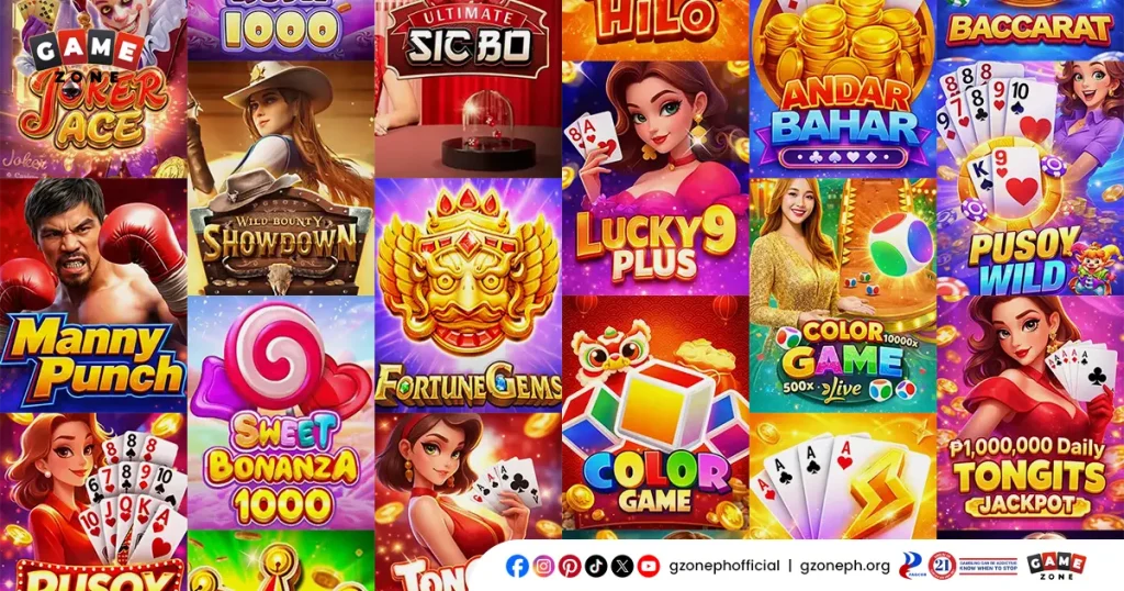 Games Available on GameZone Casino
