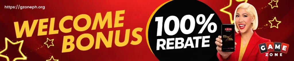 GameZone Welcome Bonus 100 Percent Rebate