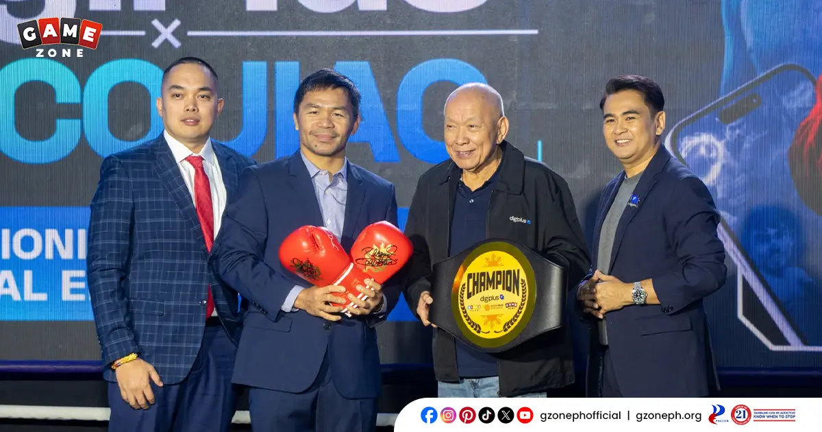 Manny Pacquiao GameZone Gaming Experience